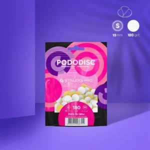 PodoDisc Soft Disposable Files Expert S 15 mm - 180 Grit (50 stk)