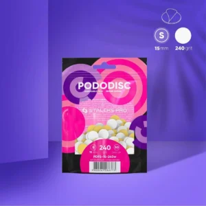 PodoDisc Soft Disposable Files Expert S 15 mm - 240 Grit (50 stk)