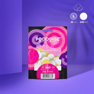 PodoDisc Soft Disposable Files Expert L 25 mm - 240 Grit (50 stk)