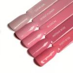 mi-ny gelélakk rosa fargeprøver