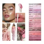 mi-ny gelélakk moodboard i lys rosa