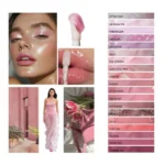 mi-ny gelélakk moodboard i rosa