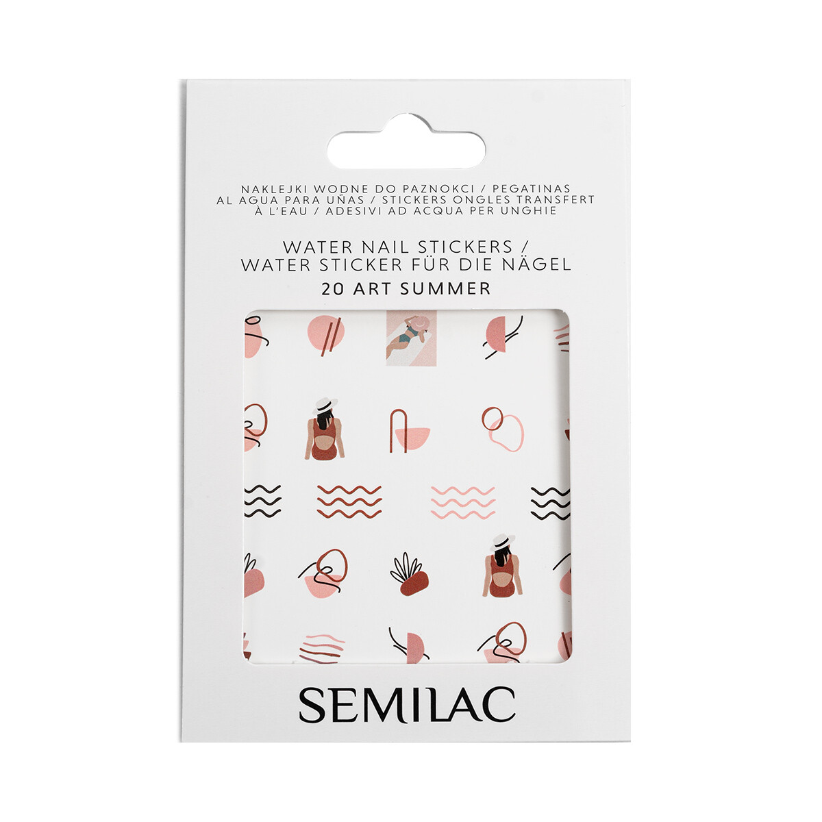 Semilac Water Nail Stickers 20 Summer
