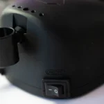 Semilac negledrill i svart, nærbilde