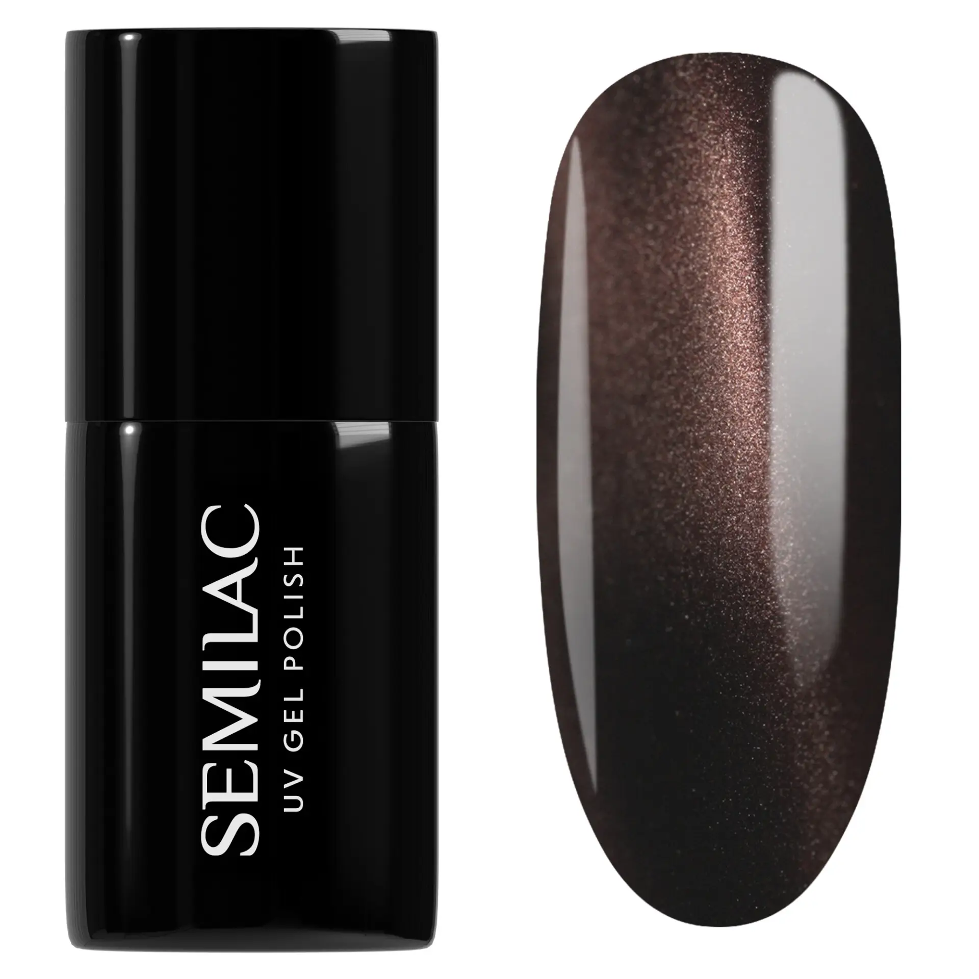 965 Semilac UV Gel Polish Chocolate Gloss 7ml