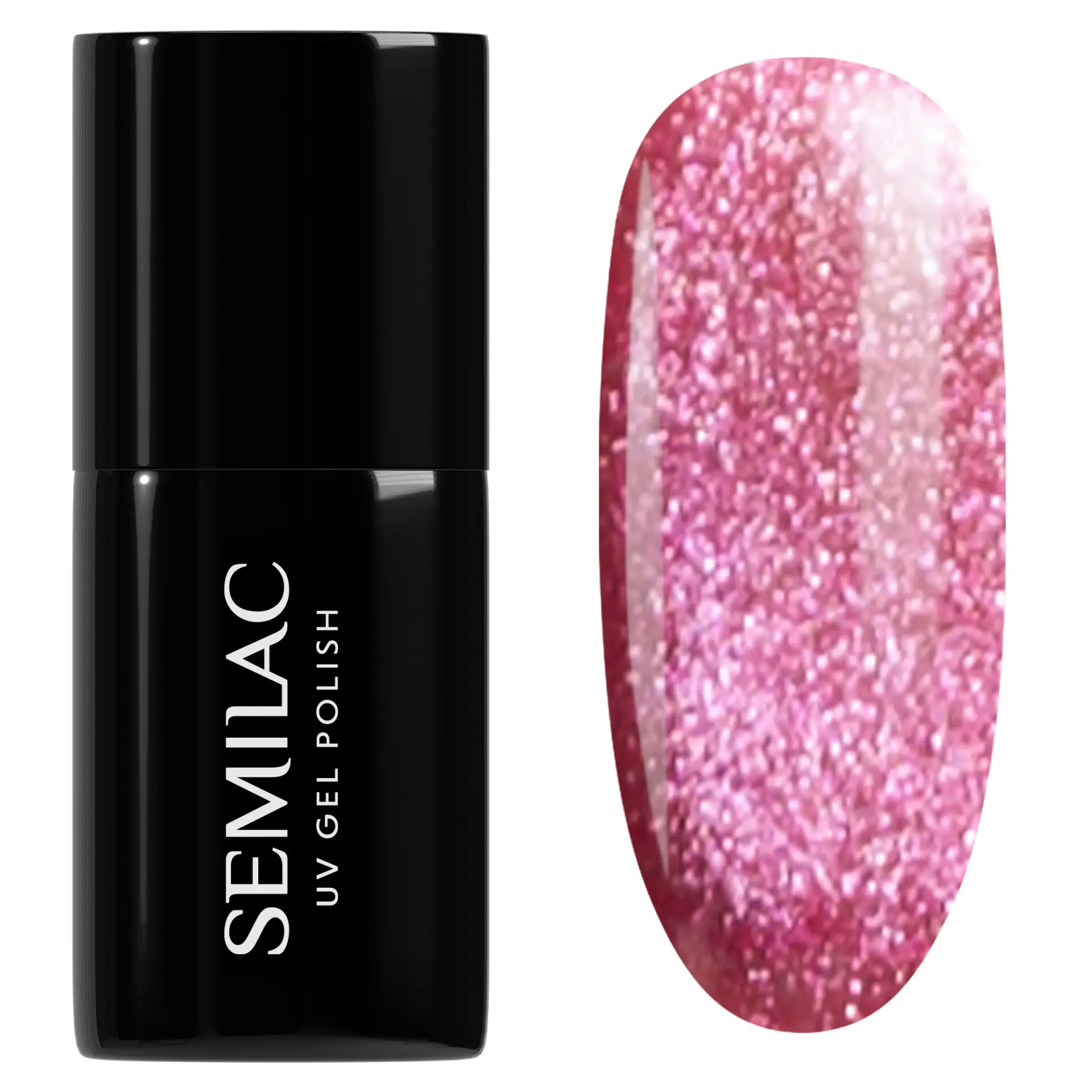 Semilac UV Gel Polish 795 Magnetic Raspberry 7 ml