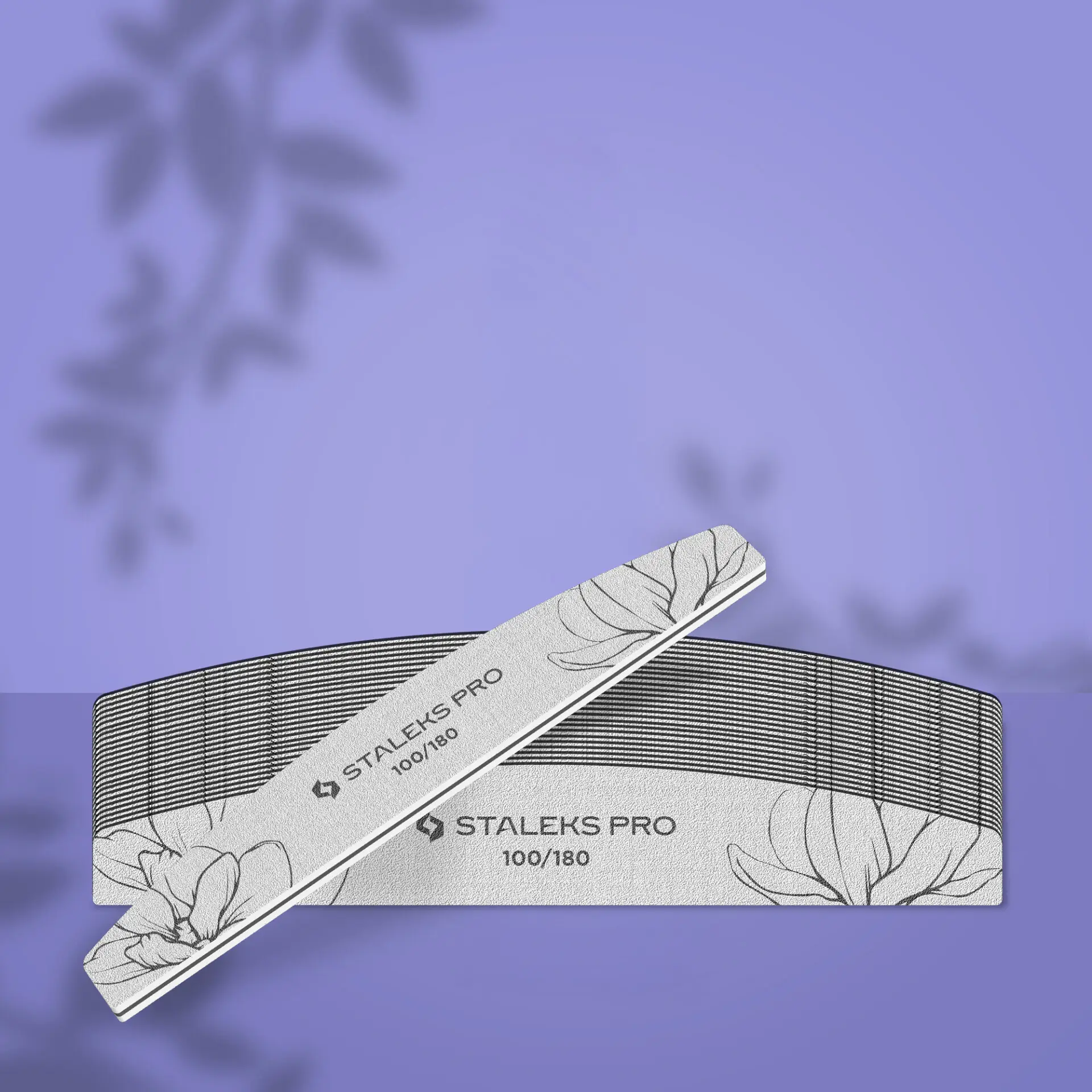 Staleks Pro Crescent Mineral Nail File Expert 40 100/180 Grit (25 stk)