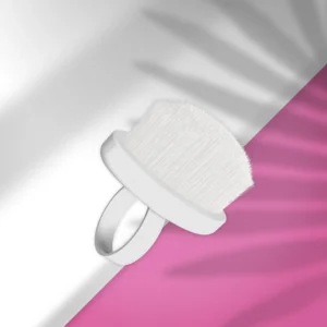 Manicure Mini Finger Ring Manicure Brush Expert 03 Dust Removal (10 stk)