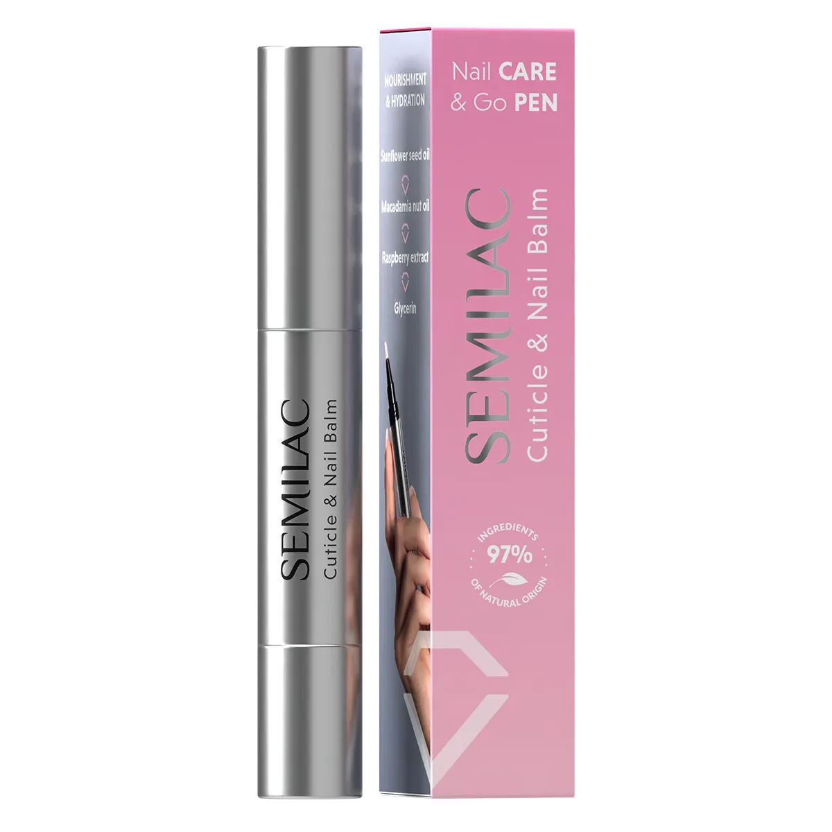 Semilac Regenerating Cuticle & Nail Balm in Pen 3 ml