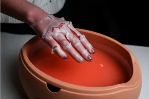 paraffinvoks behandling i salong