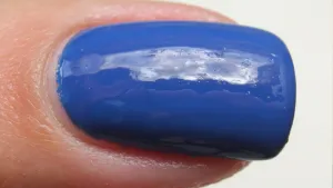 nail with wet polish