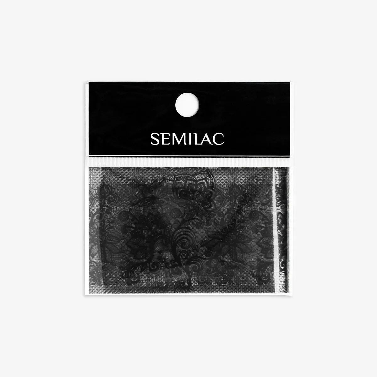 Semilac Transfer Foil 06 Black Lace