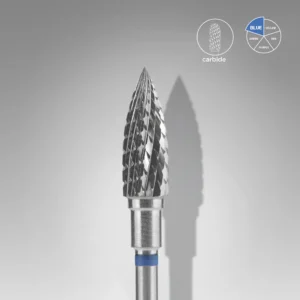 Carbide Nail Drill Bit Expert Flame - Blue - 5 x 13.5 mm