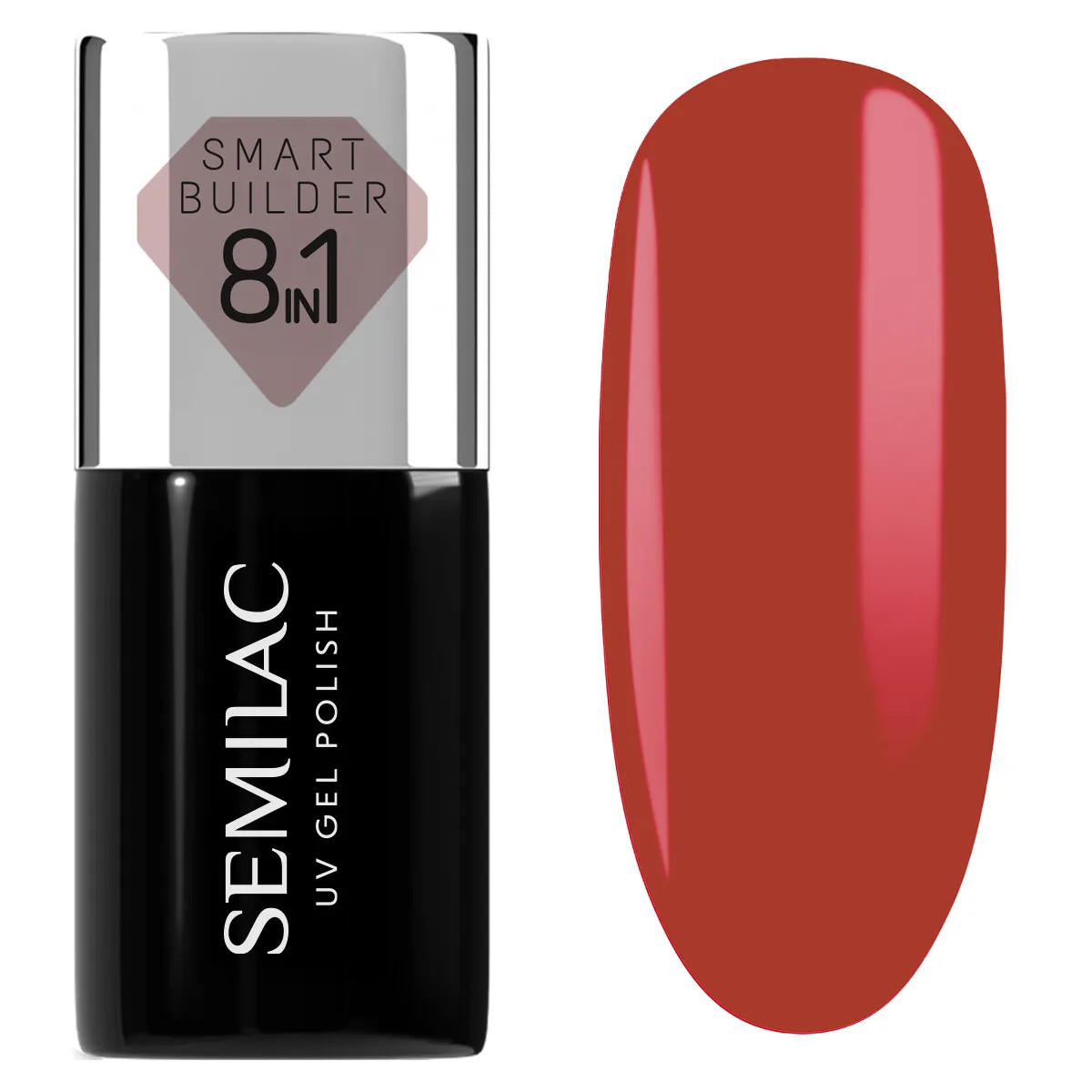 Semilac Smart Builder Gel 827 Classic Cherry 7 ml