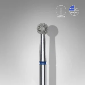 Diamond Nail Drill Bit Expert Ball - Blue - 4 mm