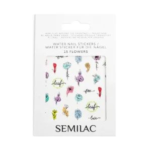 Water Nail Stickers 15 Flowers
