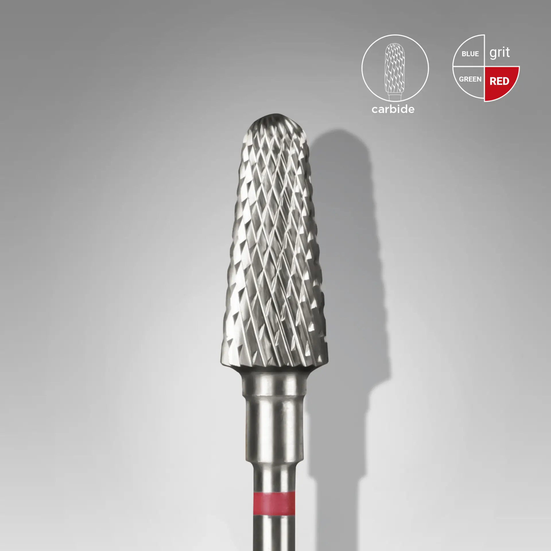 Carbide Nail Drill Bit Expert Frustum - Red - 6 x 14 mm