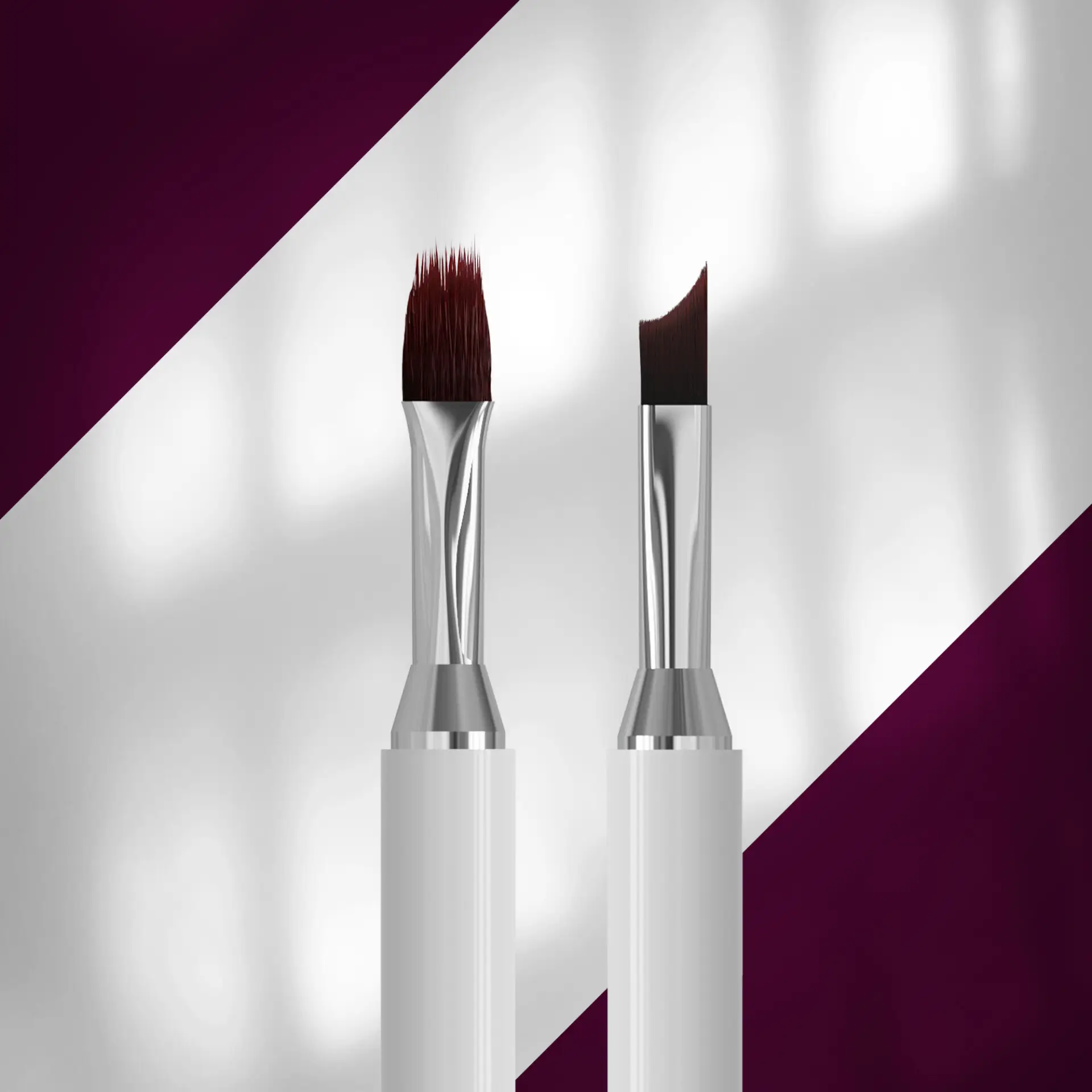 Double-Ended Gradient + Design Brush Exclusive 07/12 - 11 x 7 mm