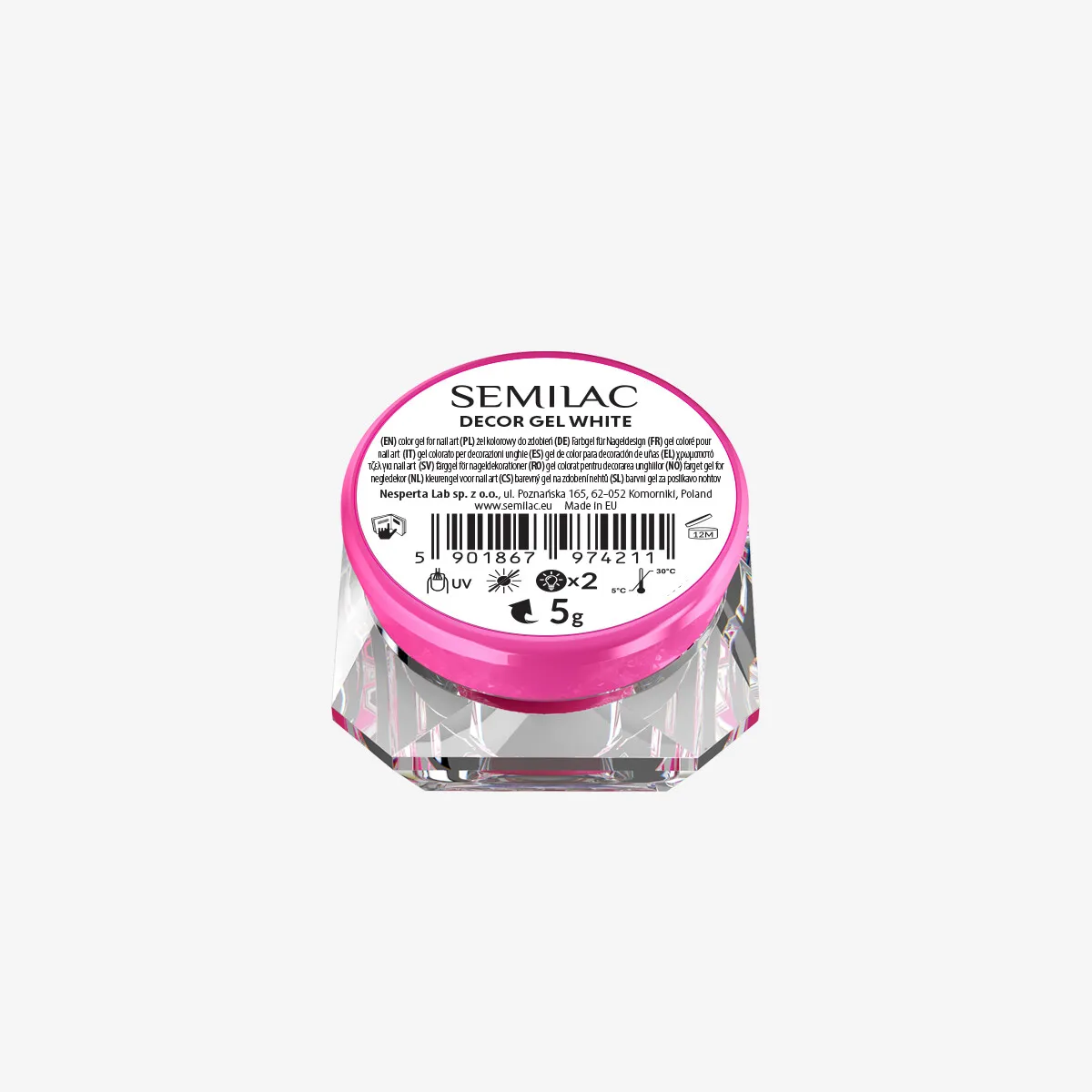 Decor Gel White 5 g